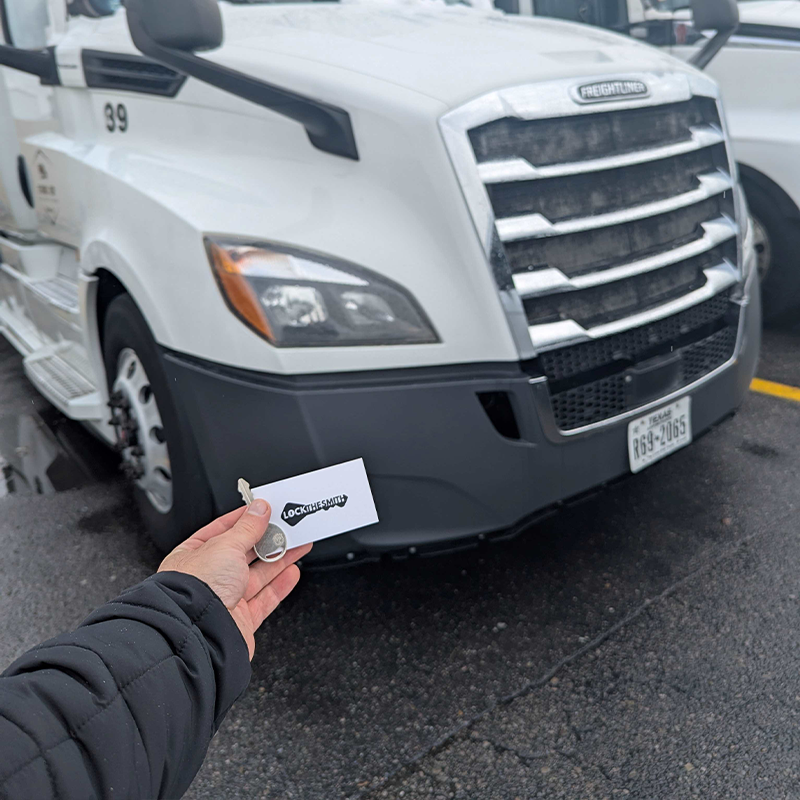 LockTheSmith locksmith providing services for fleet vehicles and logistics companies in Salt Lake City